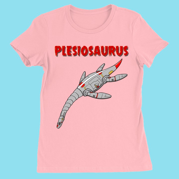 Women Robot Plesiosaurus T-Shirt | Jurassic Studio