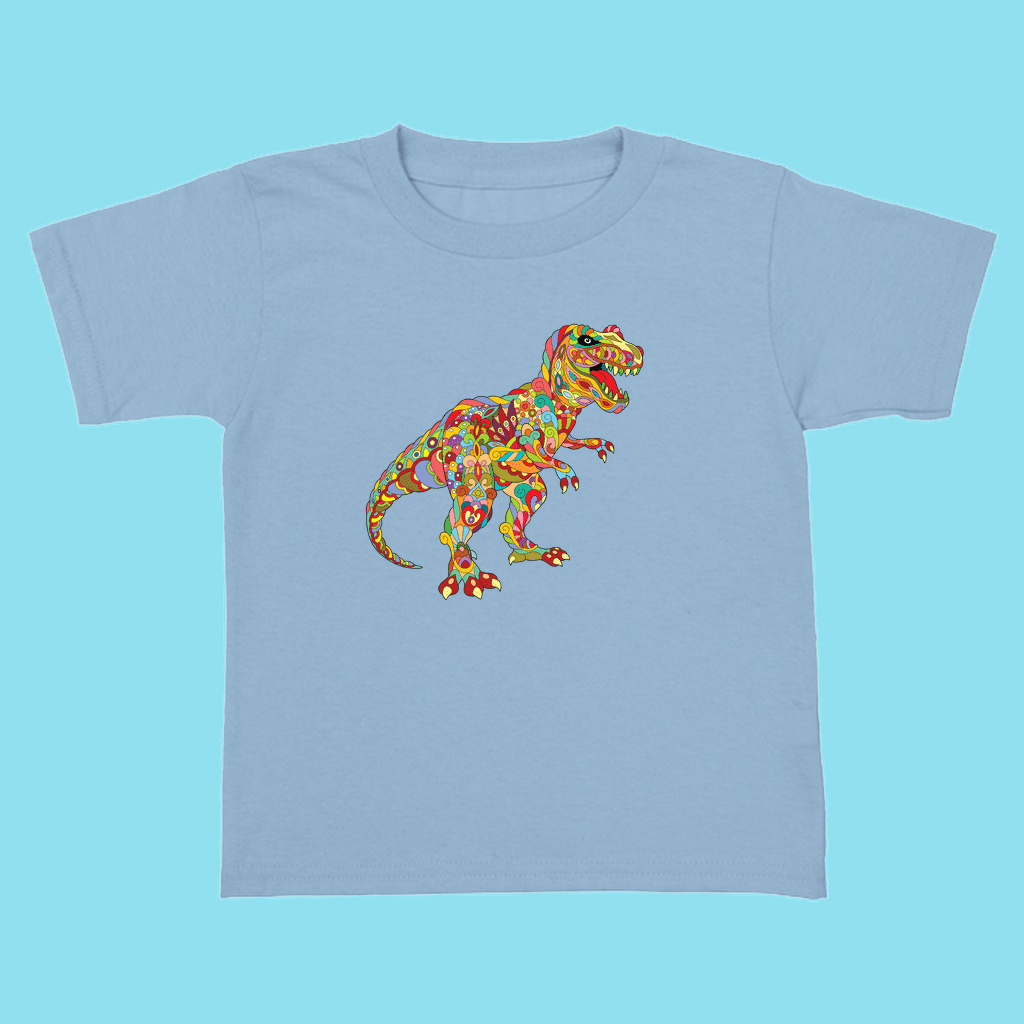 Toddler T-Rex Zentangle T-Shirt | Jurassic Studio