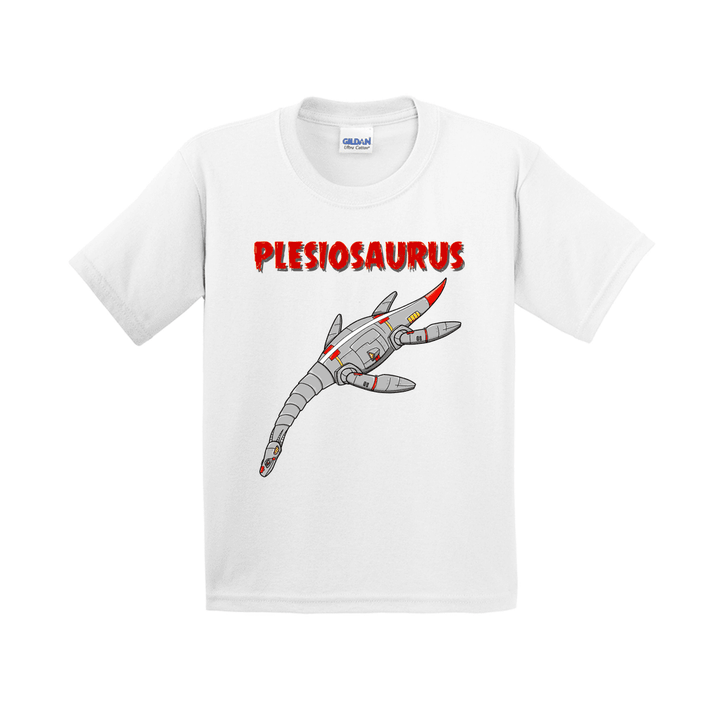 Kids Robot Plesiosaurus T-Shirt | Jurassic Studio
