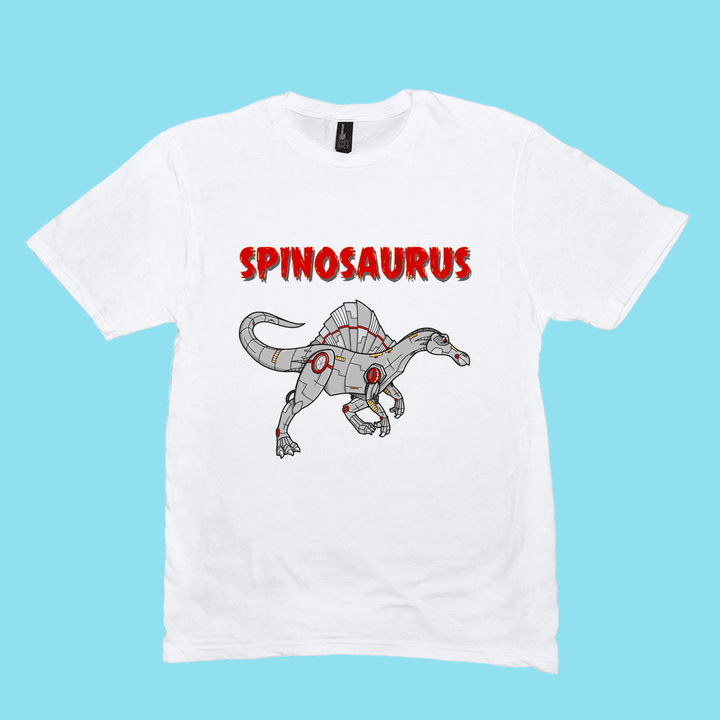 Men Robot Spinosaurus T-Shirt | Jurassic Studio