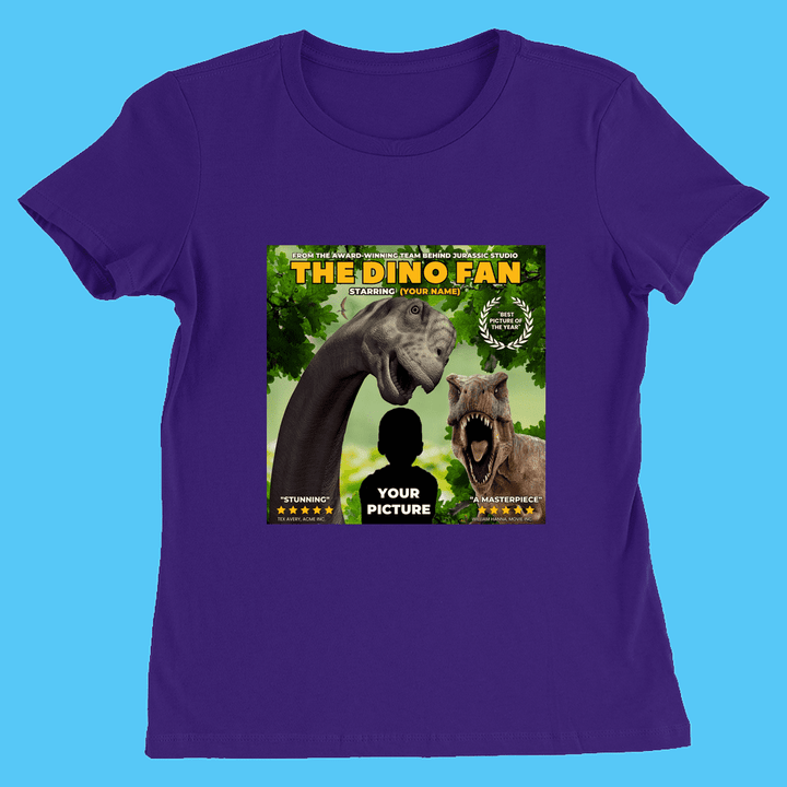 Women Movie Star Dinosaur Shirt | Jurassic Studio