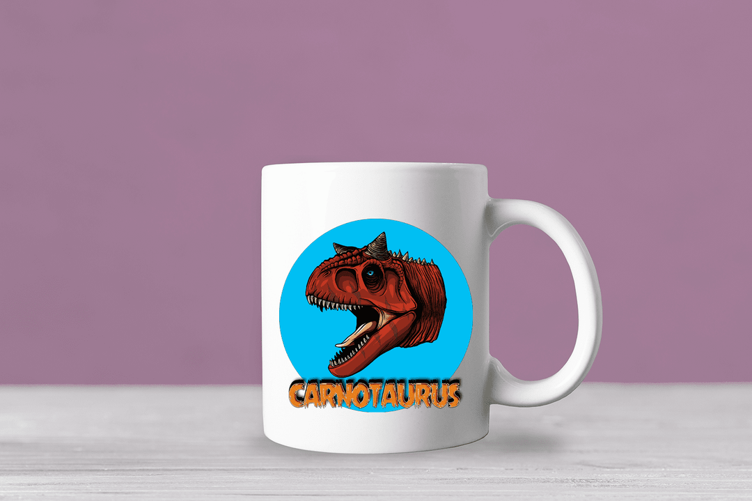 Carnotaurus Portrait Mug