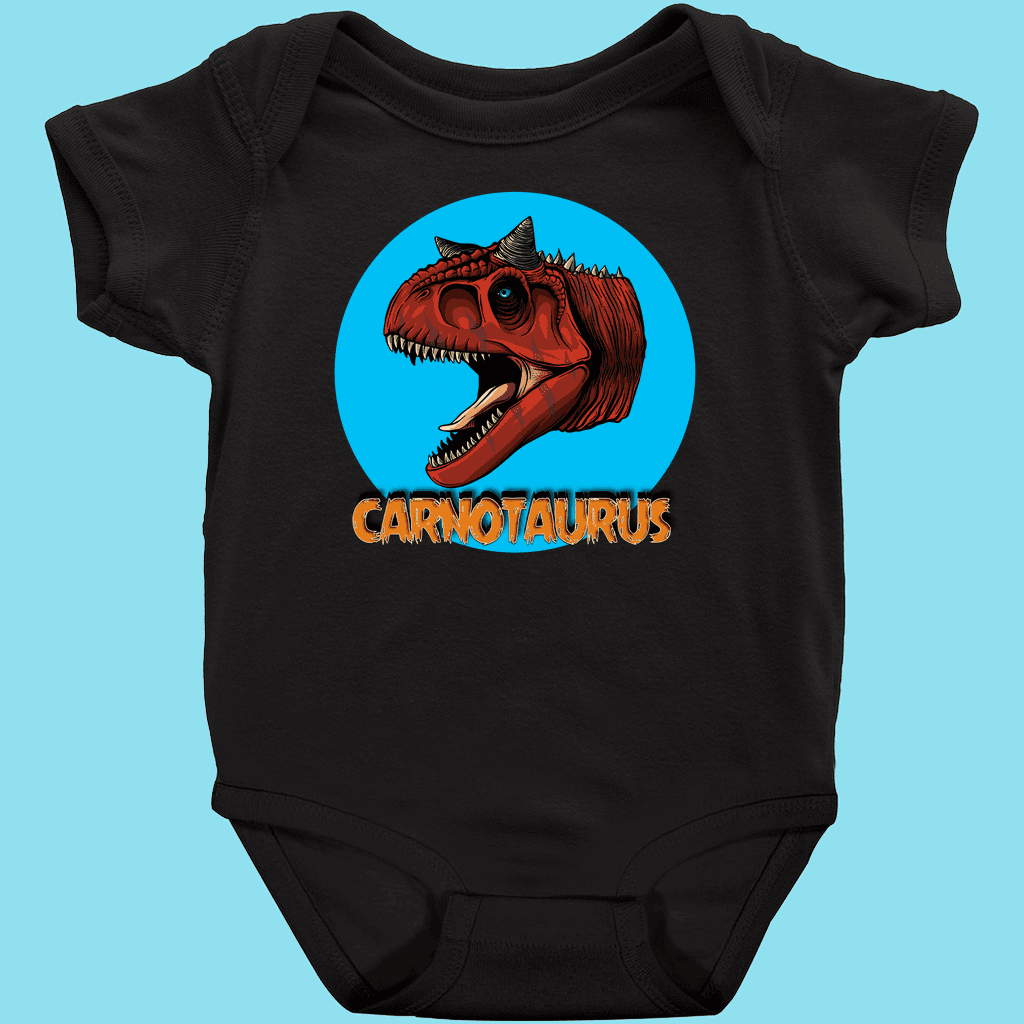 Toddler Carnotaurus Head Onesie | Jurassic Studio