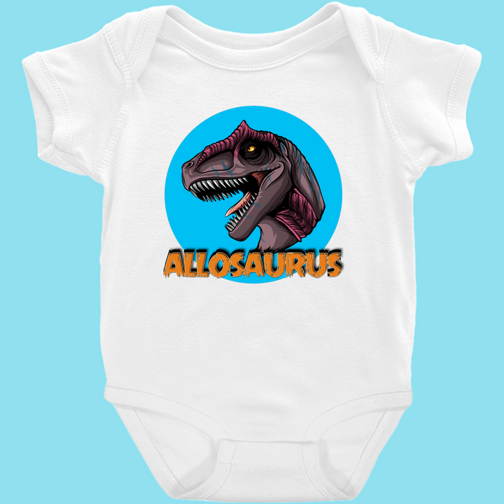 Toddler Allosaurus Head Onesie | Jurassic Studio