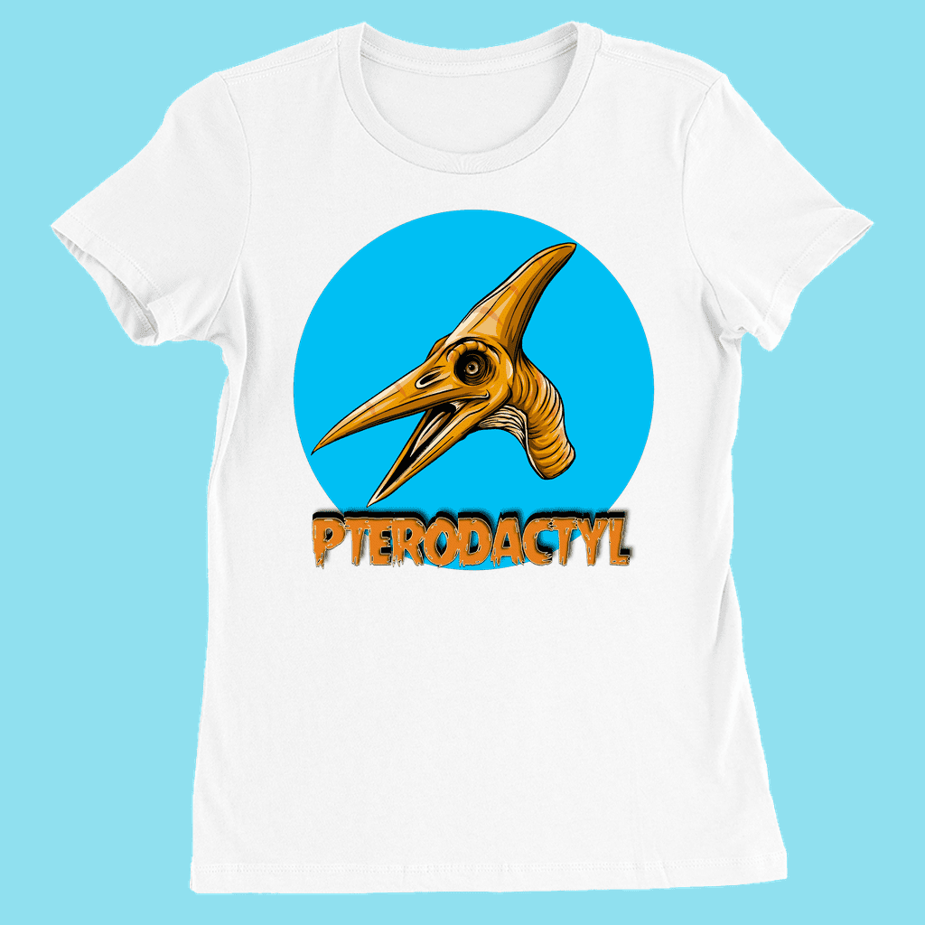 Women Pterodactyl Head T-Shirt | Jurassic Studio