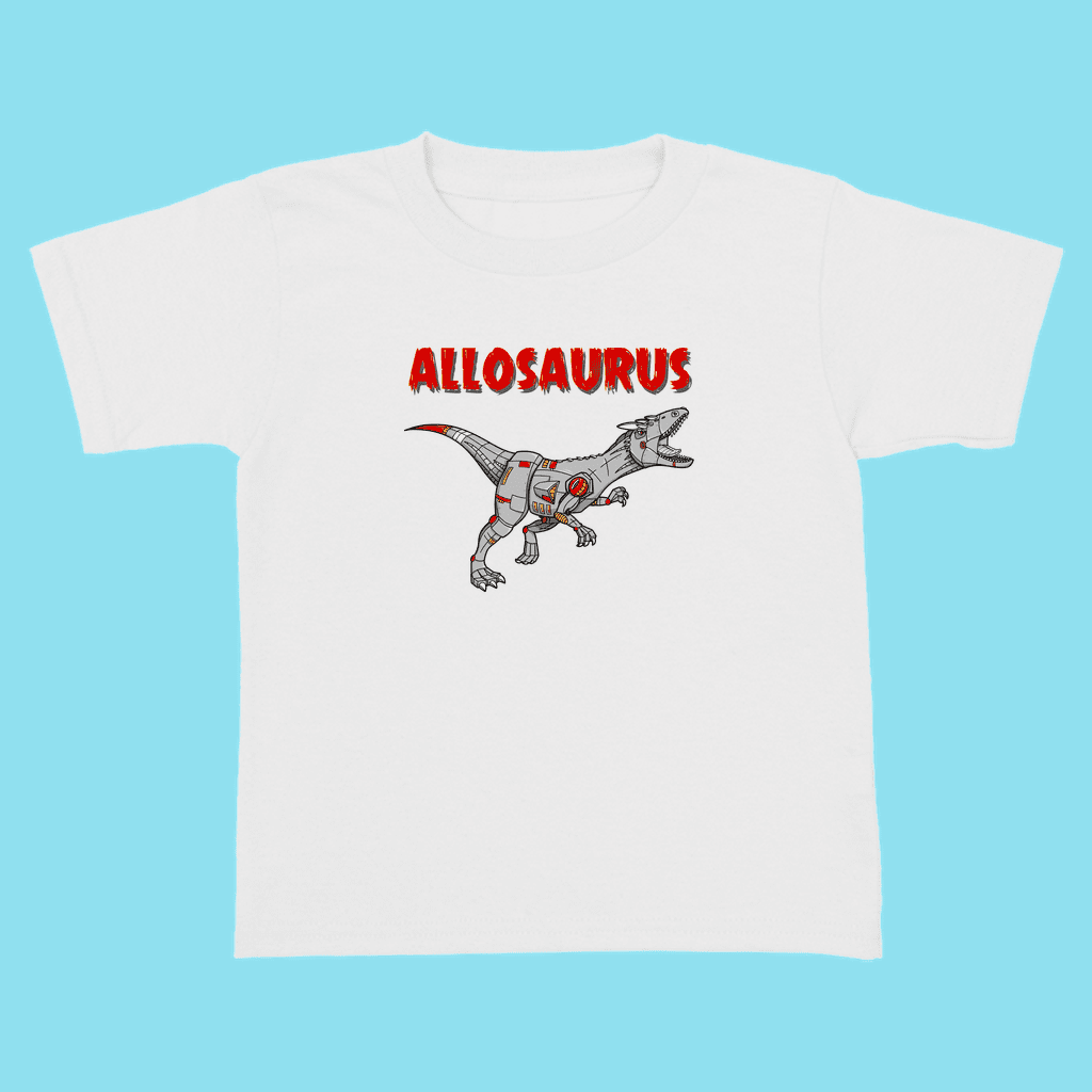 Toddler Robot Allosaurus T-Shirt | Jurassic Studio
