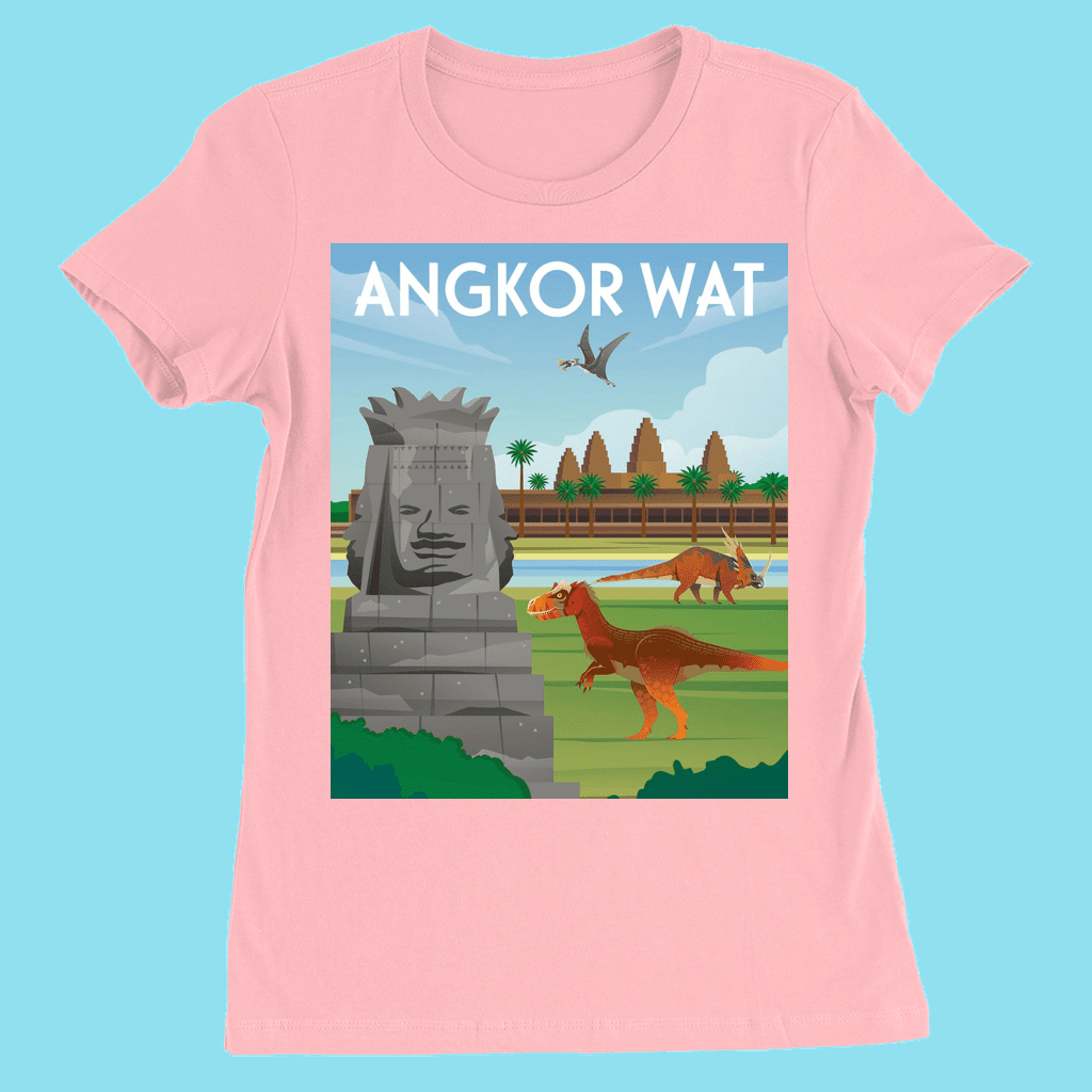 Women Angkor Wat T-Shirt | Jurassic Studio