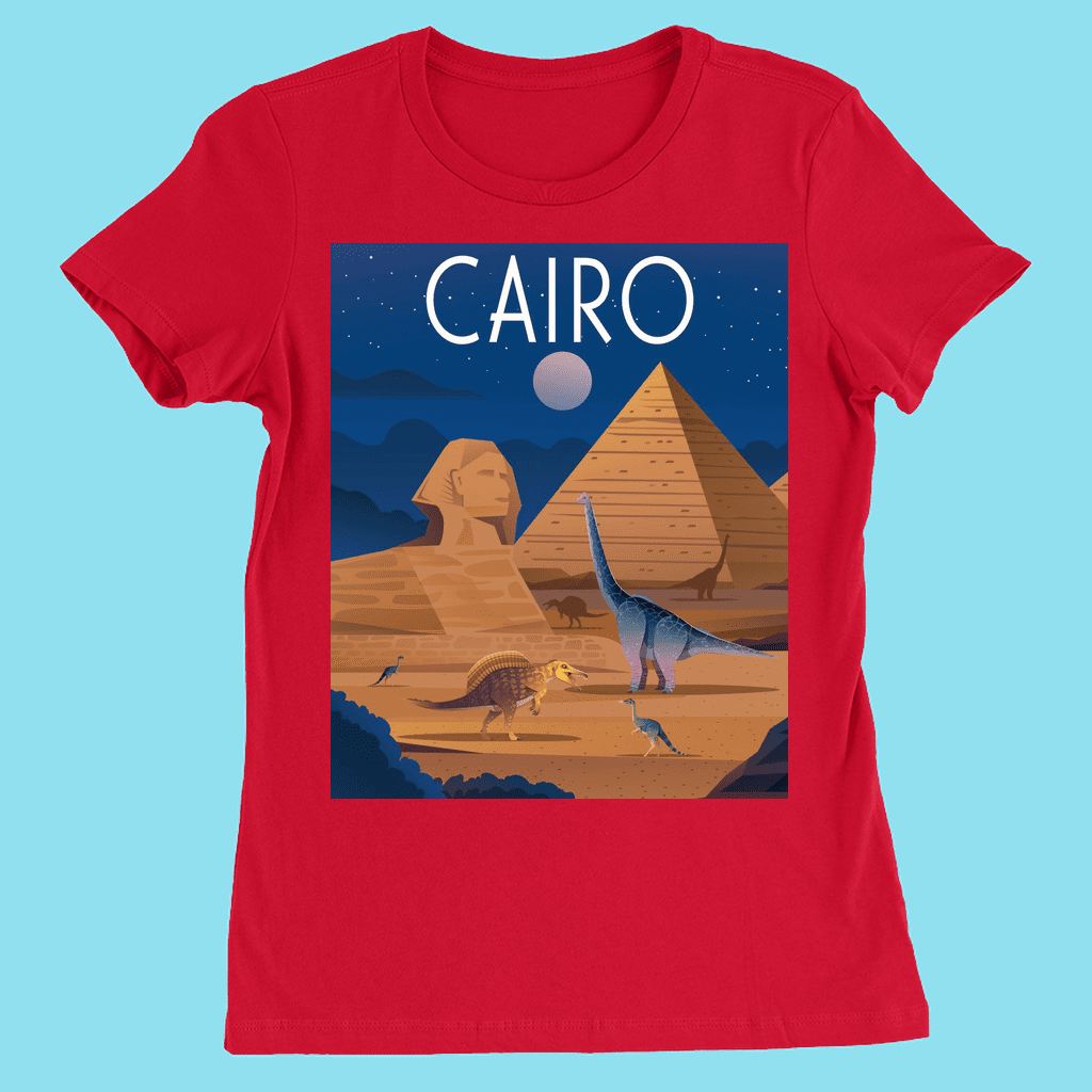 Women Cairo T-Shirt | Jurassic Studio
