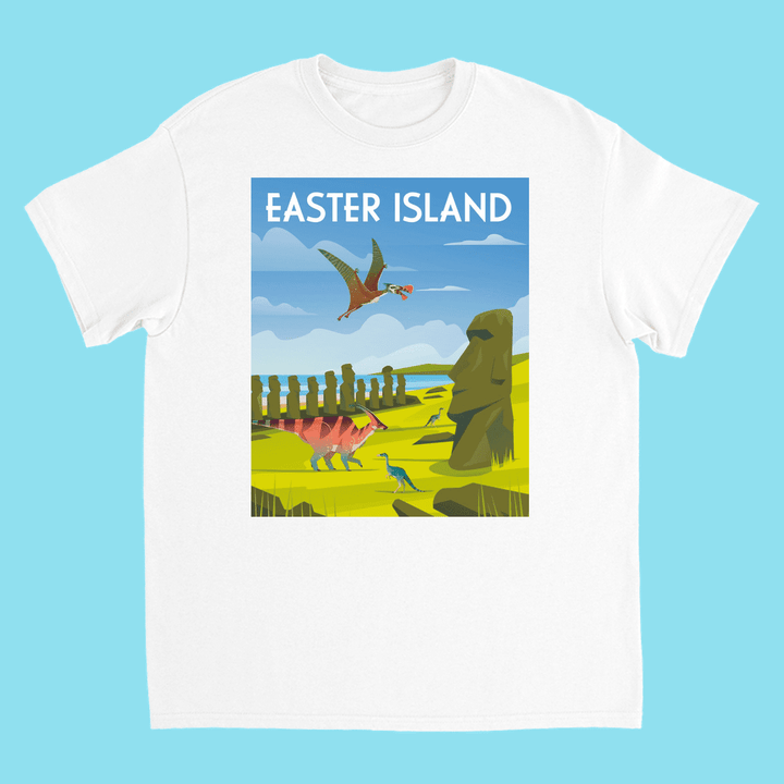 Kids Easter Island T-Shirt | Jurassic Studio