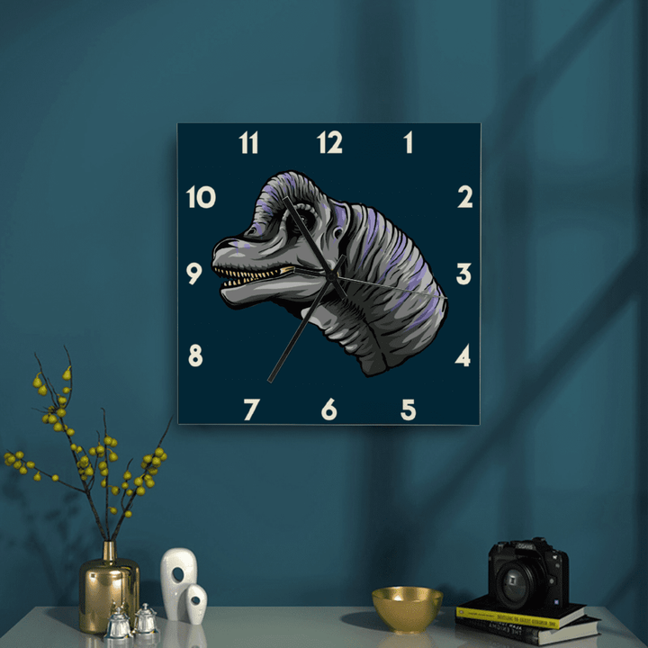 11 Inch Brontosaurus Wall Art Clock | Jurassic Studio