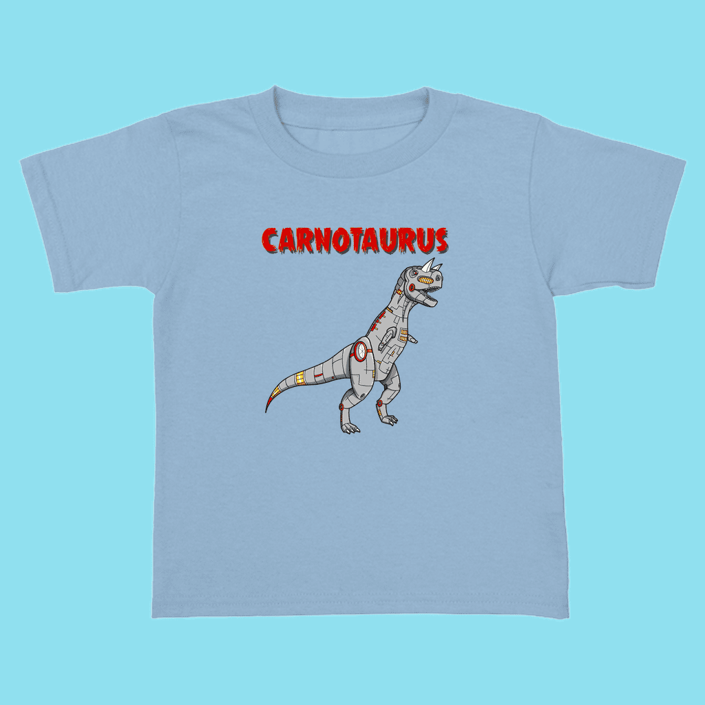 Toddler Robot Carnotaurus T-Shirt