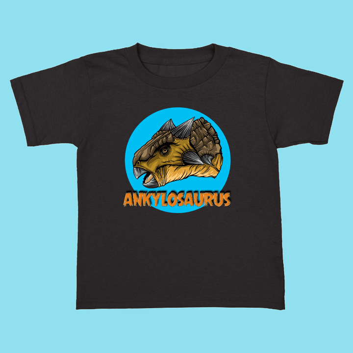 Toddler Ankylosaurus Head T-Shirt | Jurassic Studio