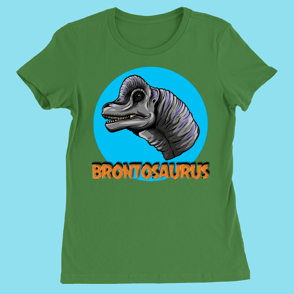 Women Brontosaurus Head T-Shirt | Jurassic Studio