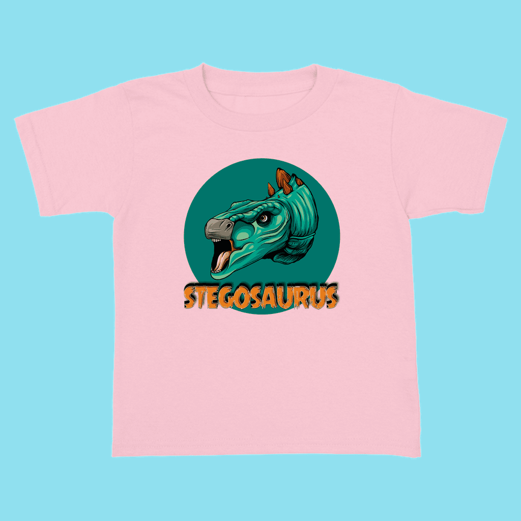 Toddler Stegosaurus Head T-Shirt | Jurassic Studio