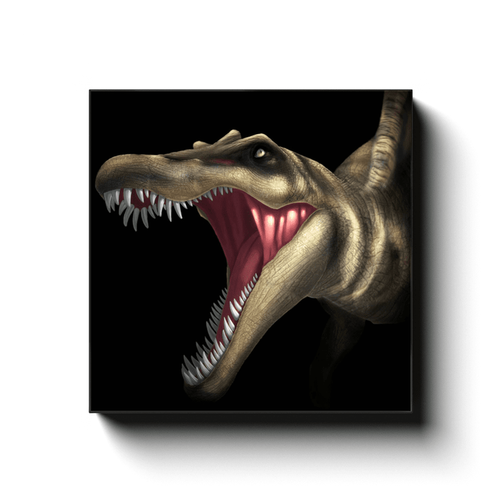 Spinosaurus Portrait Canvas Wrap | Jurassic Studio