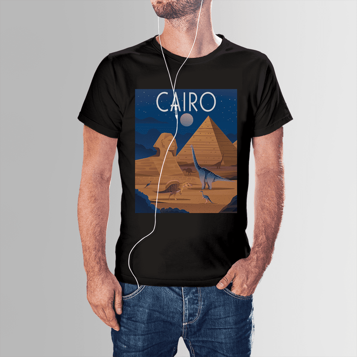 Men Cairo T-Shirt | Jurassic Studio
