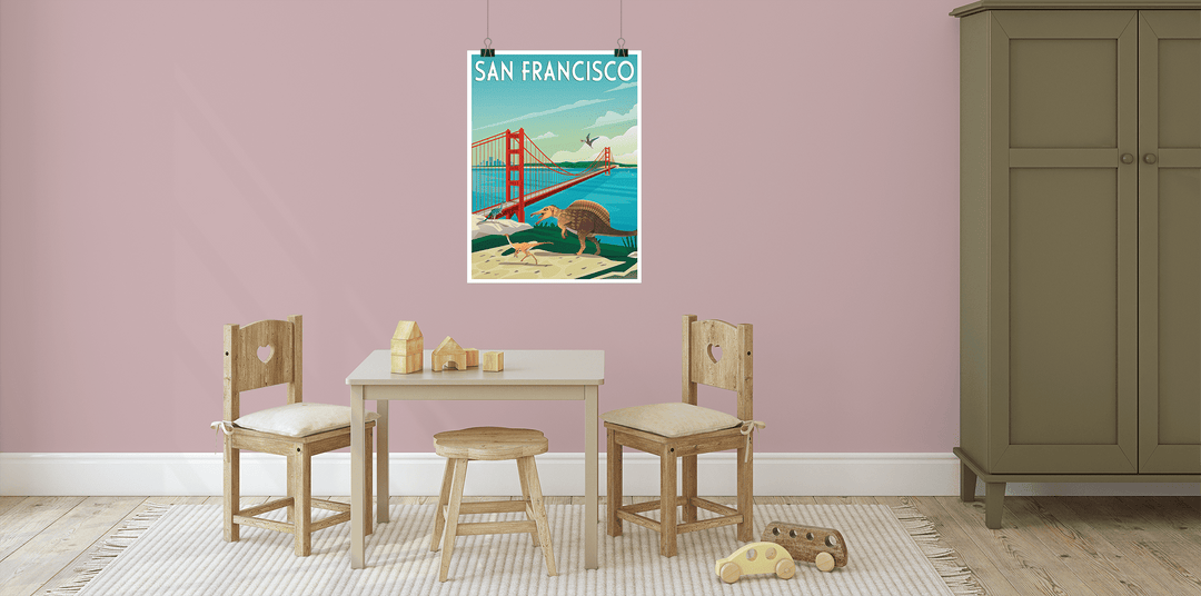 San Francisco Poster | Jurassic Studio