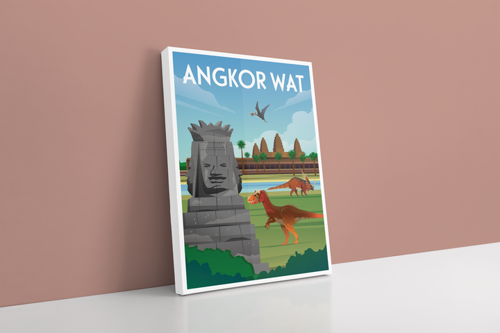 Angkor Wat Canvas Wrap | Jurassic Studio