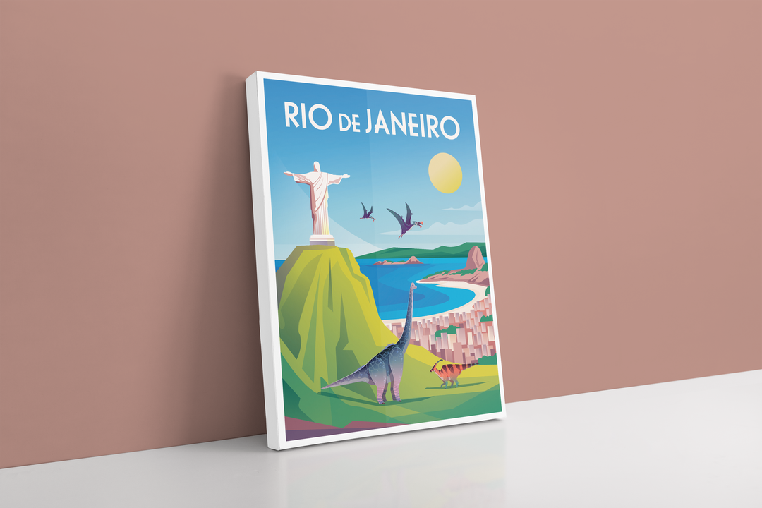 Rio de Janeiro Canvas Wrap | Jurassic Studio