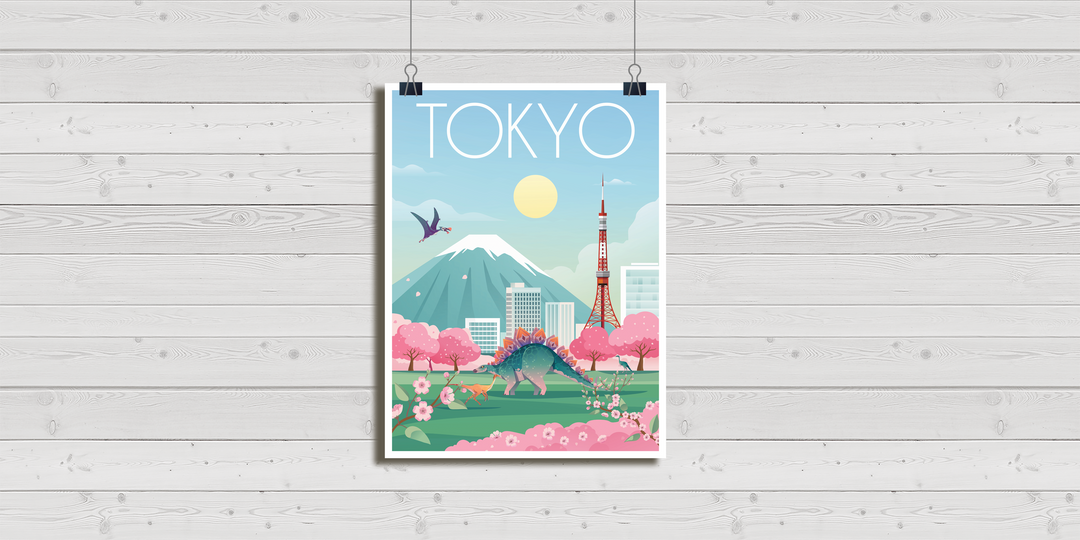 Tokyo Poster | Jurassic Studio