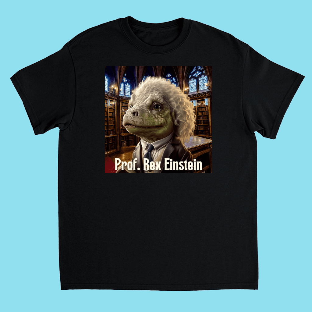 Kids Prof. Rex Einstein Bond T-Shirt | Jurassic Studio