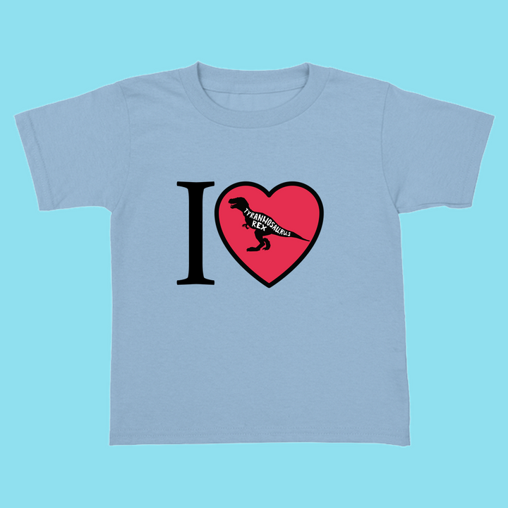 Toddler I Love T-Rex T-Shirt
