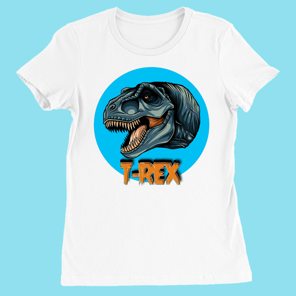 Women T-rex Head T-Shirt | Jurassic Studio