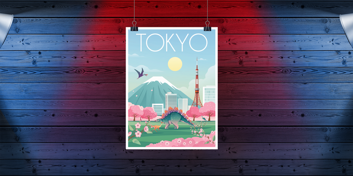 Tokyo Poster | Jurassic Studio