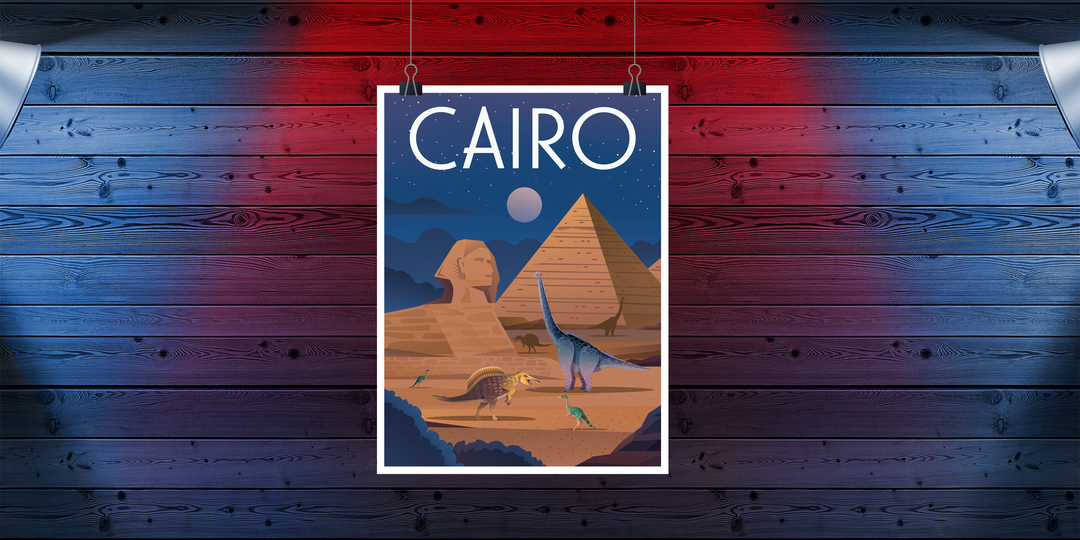 Cairo Poster | Jurassic Studio
