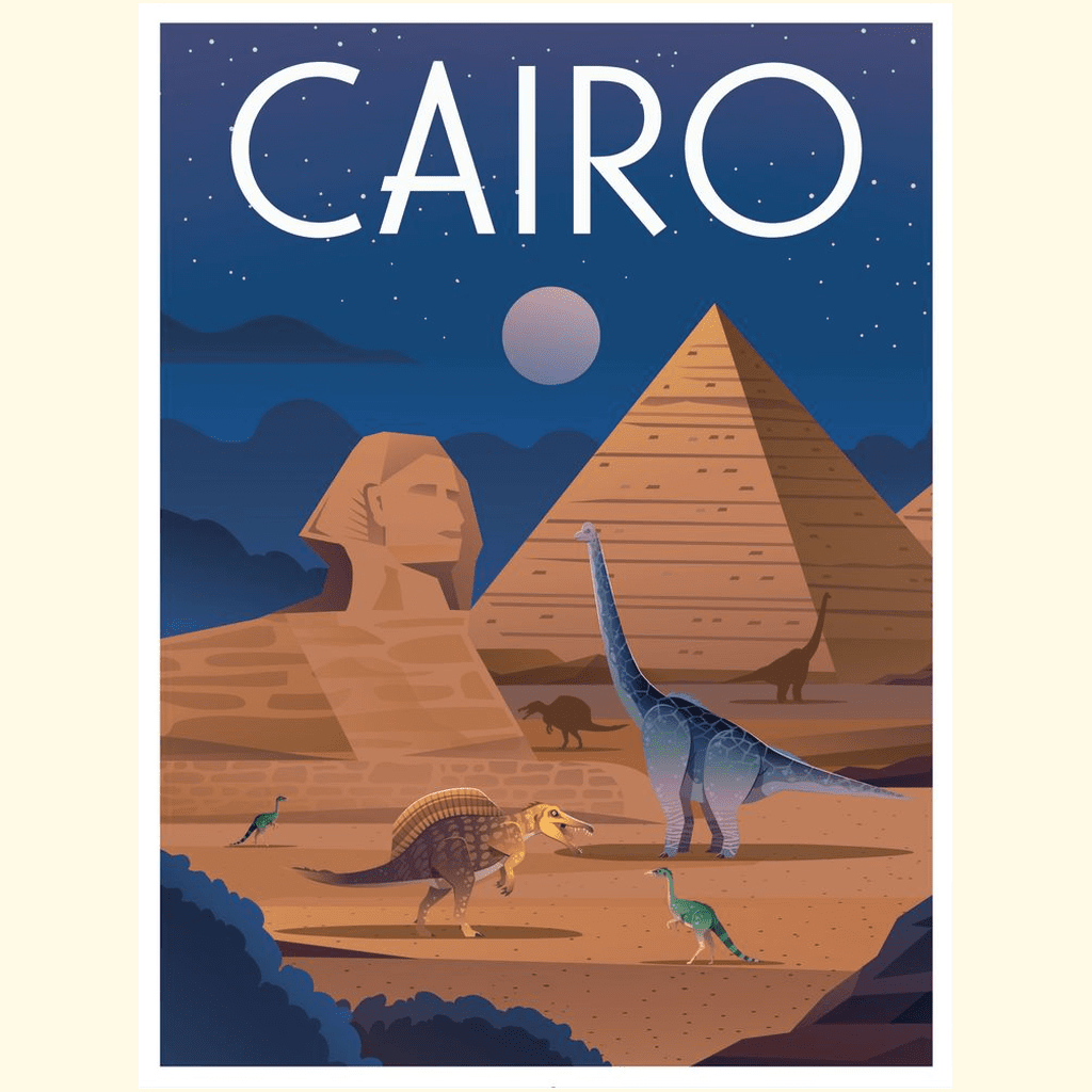 Cairo Poster | Jurassic Studio