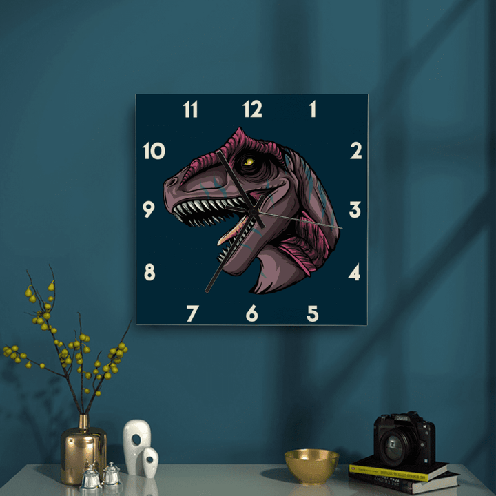 11 Inch Allosaurus Wall Art Clock | Jurassic Studio