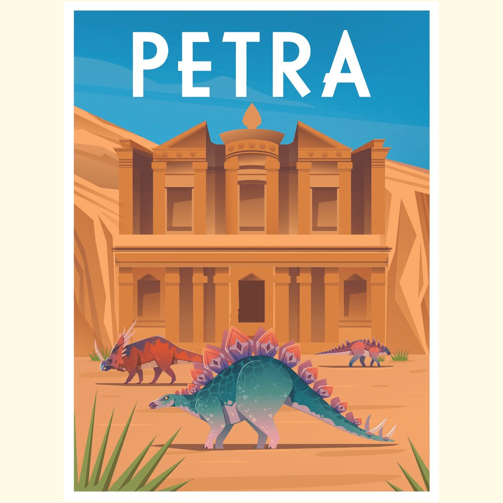 Petra Poster | Jurassic Studio
