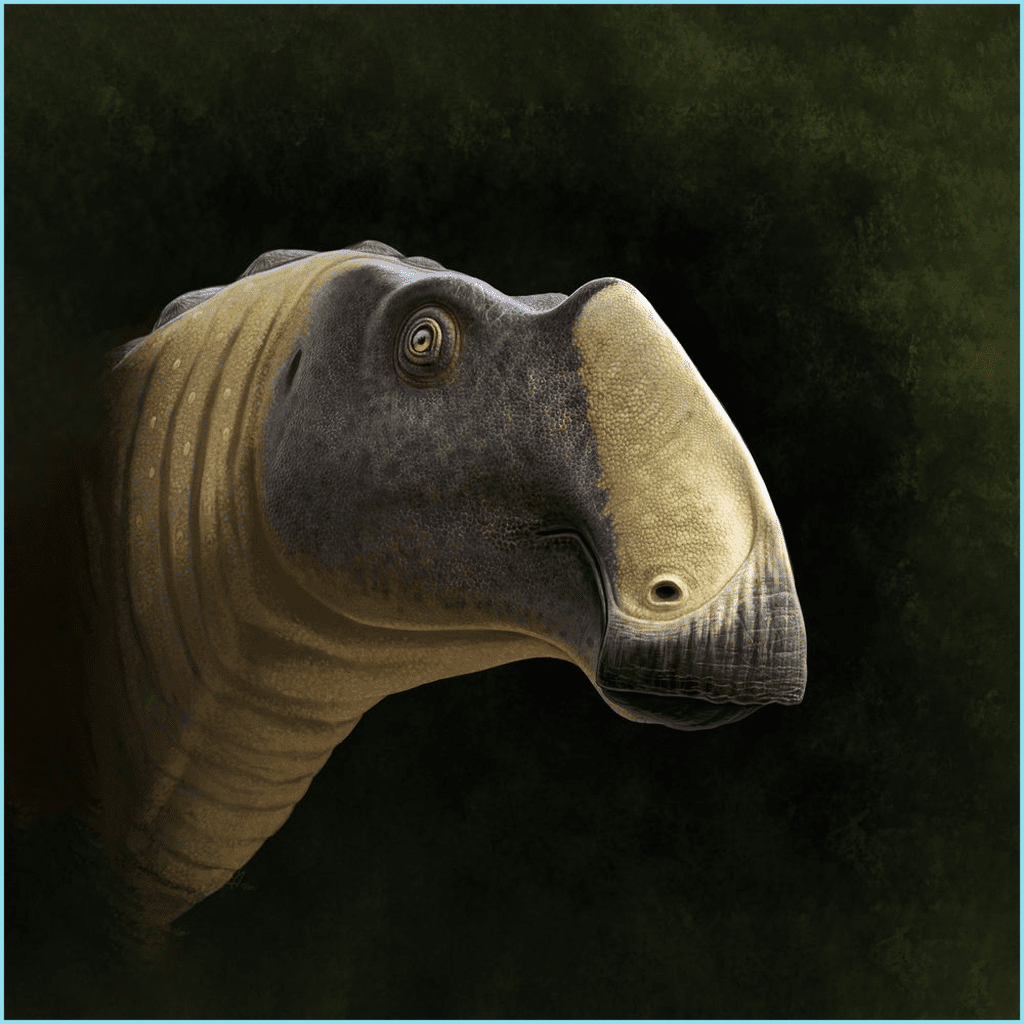 Gryposaurus Portrait Poster | Jurassic Studio