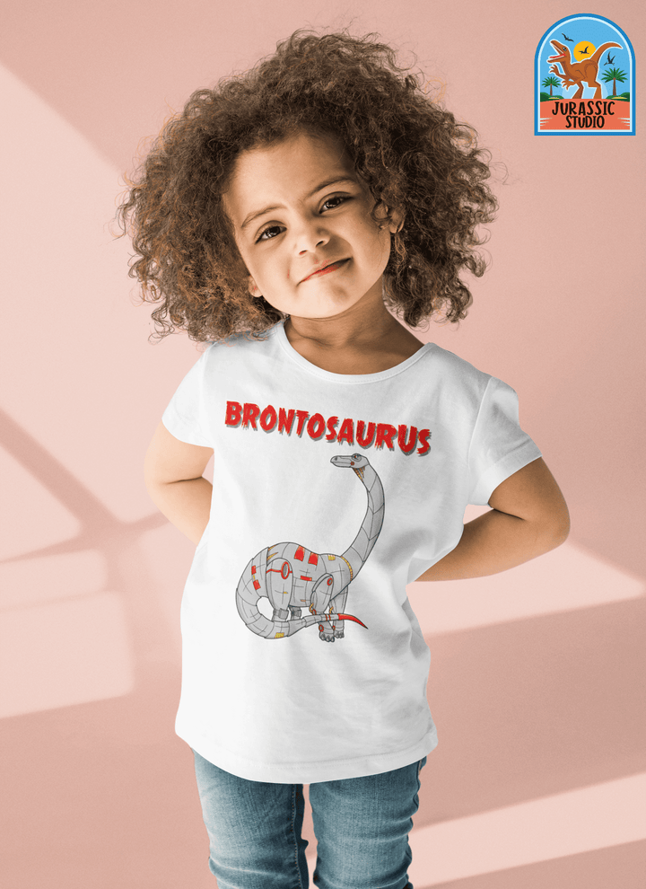 Toddler Robot Brontosaurus T-Shirt