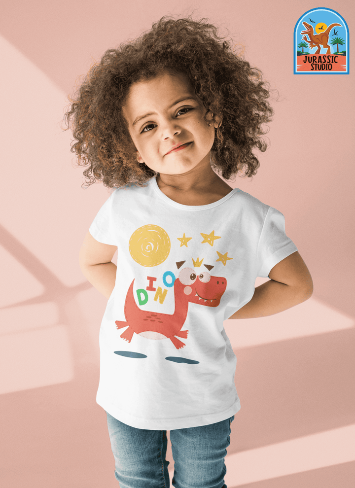 Toddler Baby Dino Run T-Shirt | Jurassic Studio