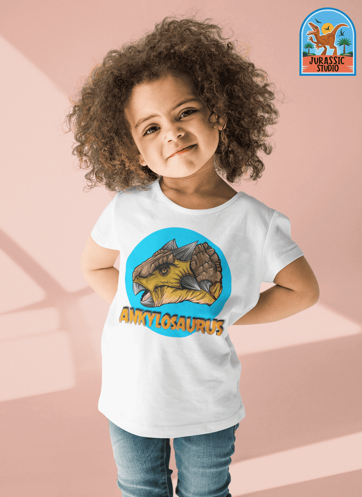 Toddler Ankylosaurus Head T-Shirt | Jurassic Studio