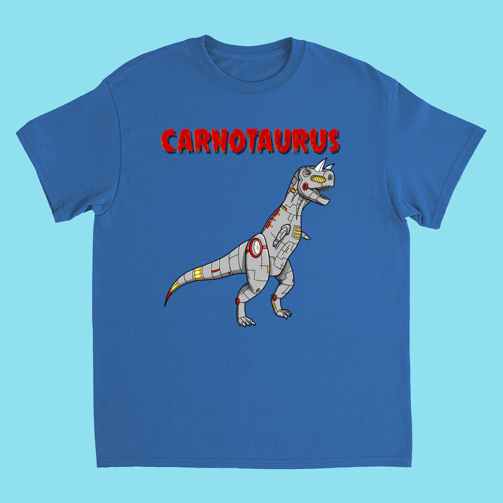 Kids Robot Carnotaurus T-Shirt