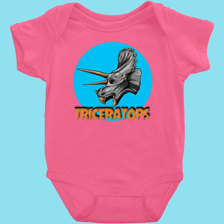 Toddler Triceratops Head Onesie | Jurassic Studio