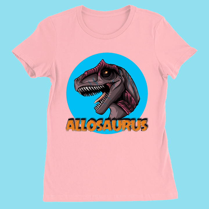 Women Allosaurus Head T-Shirt | Jurassic Studio