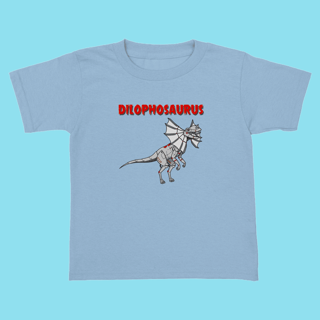 Toddler Robot Dilophosaurus T-Shirt | Jurassic Studio