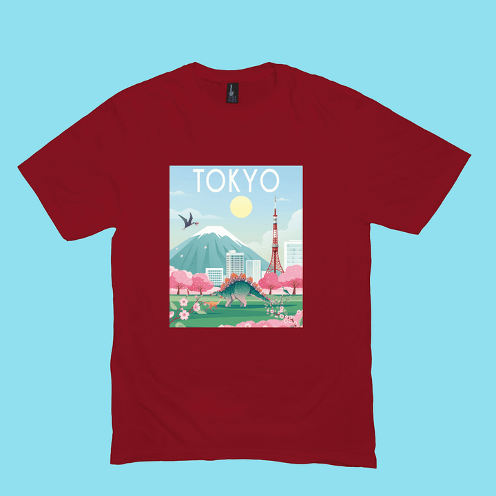 Men Tokyo T-Shirt | Jurassic Studio