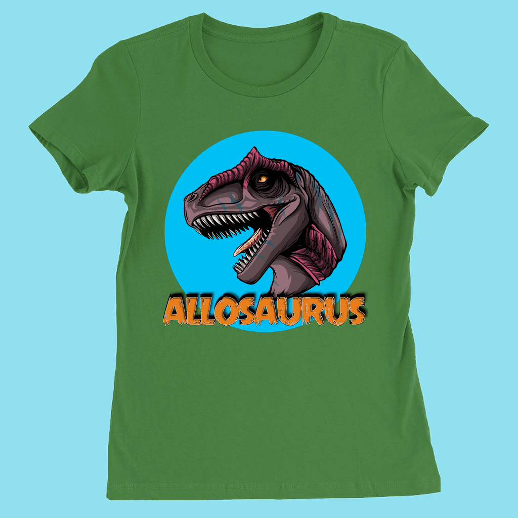 Women Allosaurus Head T-Shirt