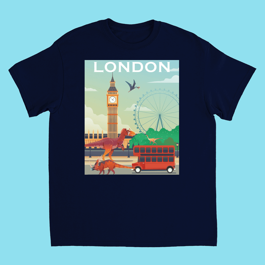 Kids London T-Shirt | Jurassic Studio