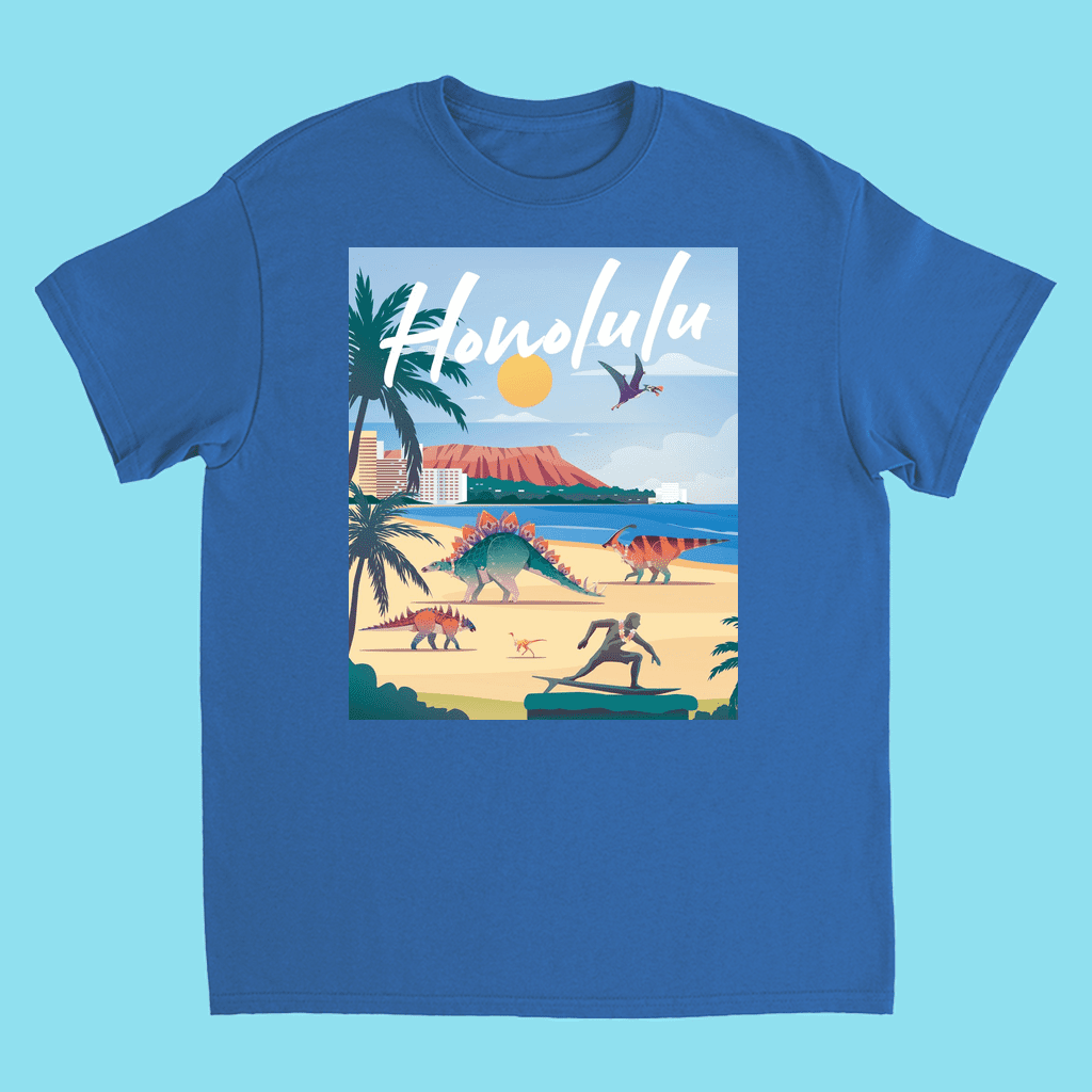 Kids Honolulu T-Shirt | Jurassic Studio