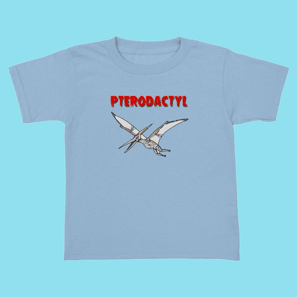 Toddler Robot Pterodactyl T-Shirt | Jurassic Studio