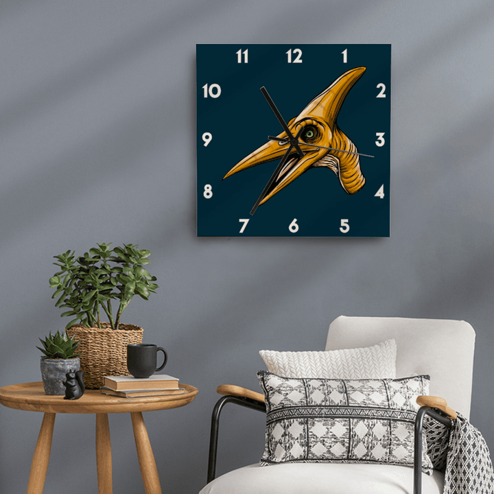11 Inch Pterodactyl Wall Art Clock | Jurassic Studio