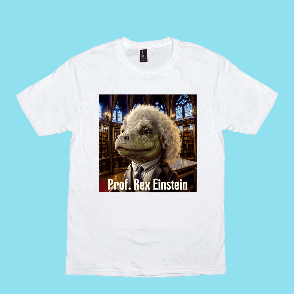 Men Prof. Rex Einstein T-Shirt | Jurassic Studio