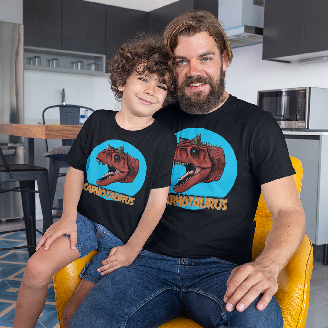Men Carnotaurus Head T-Shirt