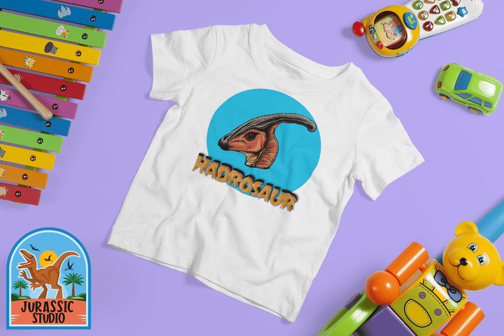 Toddler Hadrosaur Head T-Shirt | Jurassic Studio