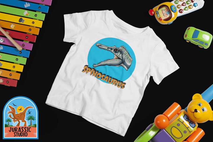 Toddler Spinosaurus Head T-Shirt | Jurassic Studio